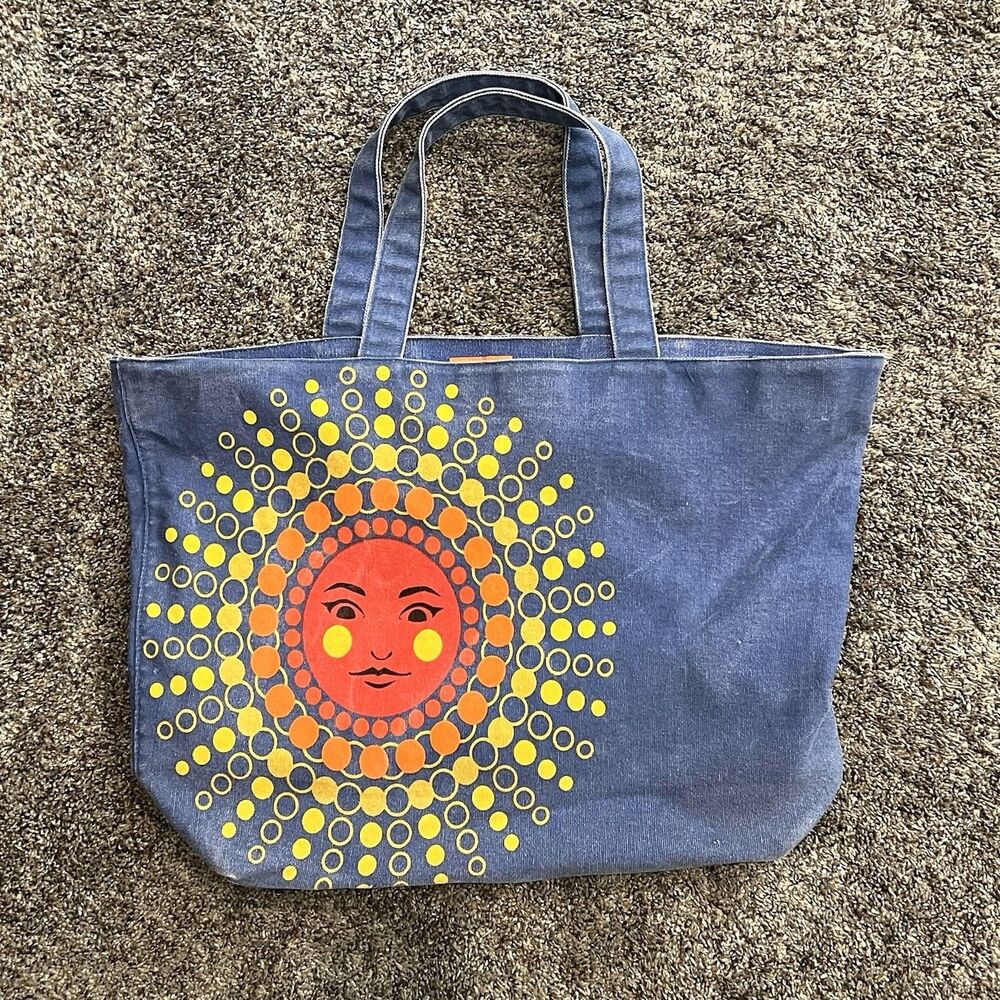 Bath & Body Works Blue Denim Sunsational Large Tote Bag